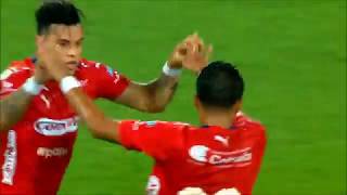 Medellin vs Cali (gol Leo Castro) - Liga Aguila 2019 I -  Fecha 6