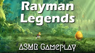 ASMR Gaming | Let's Play Rayman Legends (Part 1) 🏰 | Chill Controller Sounds & Whispers