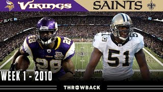 An Intense Rematch! (Vikings vs. Saints, 2010)