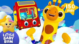 Soapy Bubbly Bus Wash Time! | Nursery Rhymes for Babies | LBB