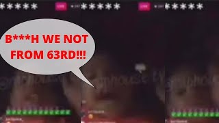 Lil Durk Daughter Goes Live Singing Crazy Story😂 #RipKingVon