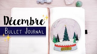 PLAN WITH ME | Bullet Journal DÉCEMBRE (sapin, forêt et noël un peu)