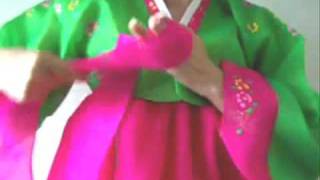 Korean Hanbok - How to Tie an Otkorum