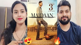 MAIDAAN Teaser Reaction !! | Ajay Devgn | Amit Sharma | Boney Kapoor | A.R Rahman