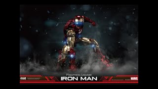 Marvel Fighting Armor Iron Man Figure - Sentinel - FIRST LOOK