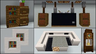 Minecraft: 30+ Living Room Build Hacks and Ideas