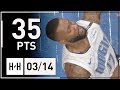 Jonathon Simmons Full Highlights Magic vs Bucks (2018.03.14) - 35 Points, SICK!