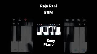 Raja Rani BGM piano #shorts #easy