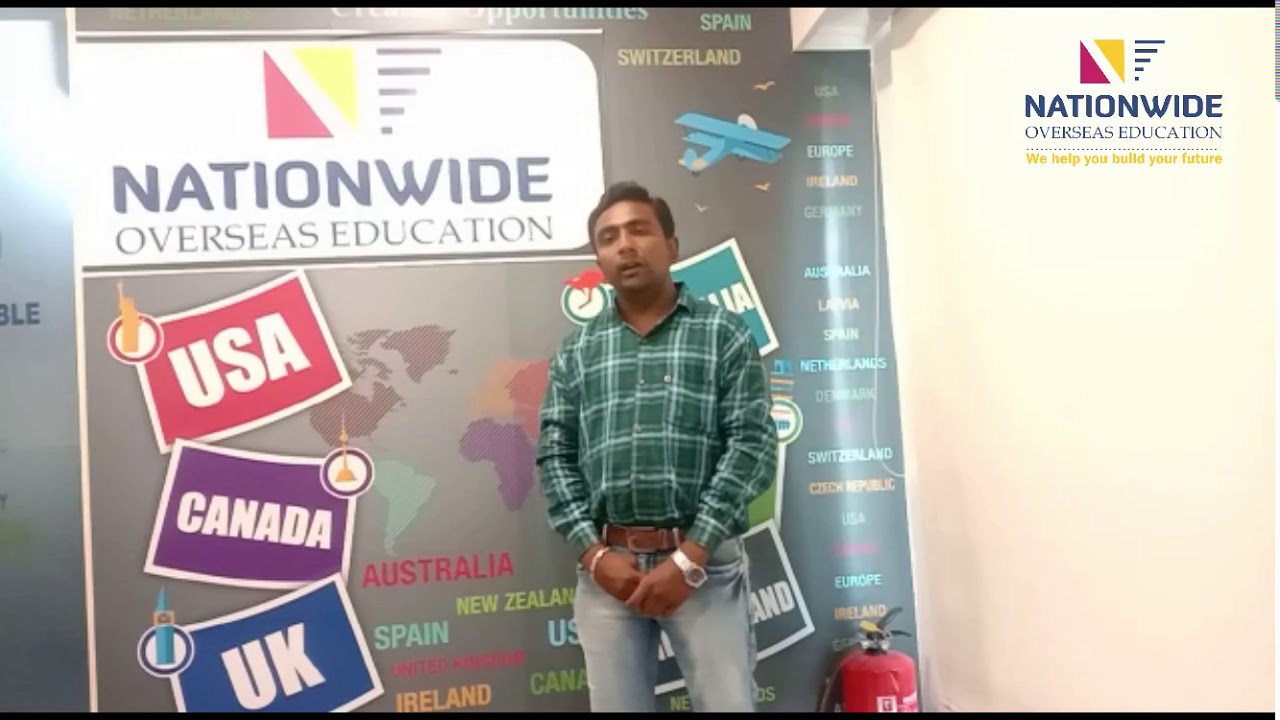 Happy Student Sharing His Experience Youtube