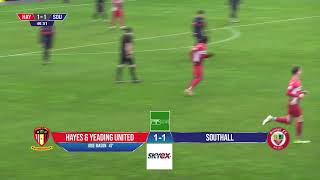 Hayes \u0026 Yeading United v Southall | HIGHLIGHTS | 1st January 2025