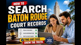How to search Baton Rouge court records