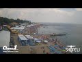 odessa1.com Черное море в прямом эфире пляж «Ланжерон» Одесса black sea odessa. live.