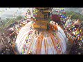 84000 Puspa Puja Swayambhunath Stupa , Harati Ajima.(aerial view ) Dji Air3