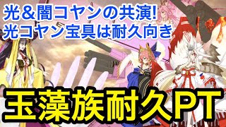 【FGO】タマモ族PTで耐久運用 vs ヘブンズホール(KP全使用)  玉藻の前＋光闇コヤンスカヤ【Fate/Grand Order】