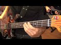 explosive hard rock bass solo