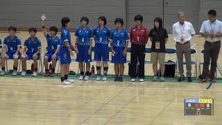 2016年IH ハンドボール 女子 準決勝 水海道第二（茨城）vs 四天王寺（大阪）前半1