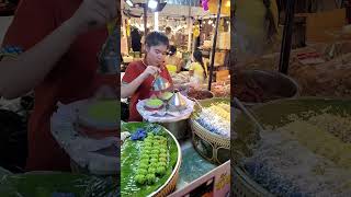 #ข้าวเกรียบปากหม้อ Steamed Rice Dumplings #เซ็นทรัลเวสเกต #streetfood #foodlover #jarnzab #จารย์แซ่บ