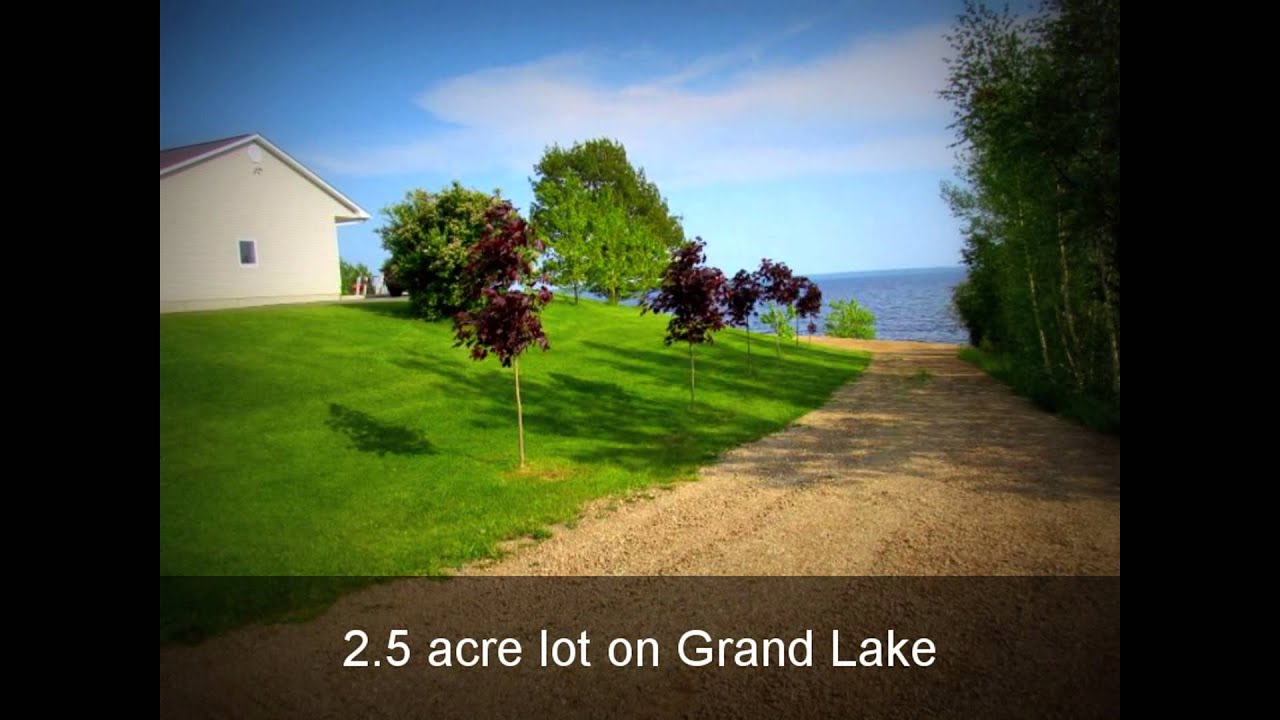 Grand Lake, New Brunswick Furnished Waterfront Home FOR SALE - YouTube