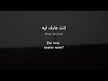 Ruby - Enta 'Aref Leh (Egyptian Arabic) Lyrics + Translation - روبي - إنت عارف ليه