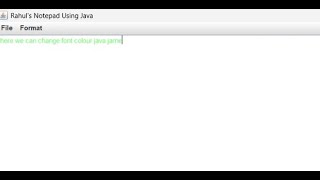 Build Your Own Notepad in Java | Java Swing Project | Free Source Code | College Project