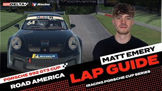 iRacing Lap Guide: Porsche 992 Cup at Road America