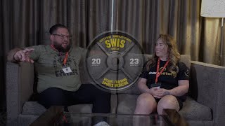 Sit down with World Record Squatter (578 @148) Naomi Sheppard // SWIS 2023