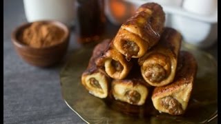 How To Make Sausage French Toast Roll Ups | Recipes | KOOKKU Food