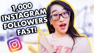 How to get 1000 FOLLOWERS on INSTAGRAM for ARTISTS (With ZERO followers!)