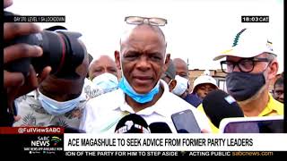 Ace Magashule to consult former party leaders