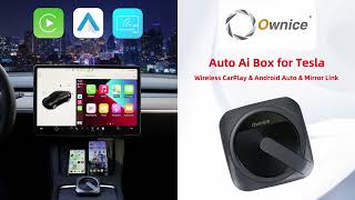 Ownice T3 Auto Ai Box for Tesla