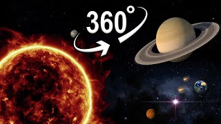 the Space Solar System | VR 360°