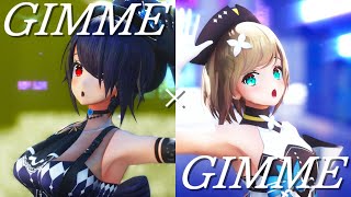 【2023新春MMD祭り】音霊魂子、栗駒こまるで「Gimme×Gimme」【あおぎり高校】