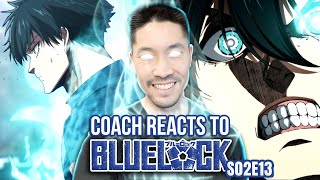 Teamwork vs Individuality | Coach Reacts to Blue Lock S2 E13