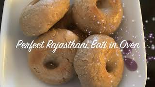 Rajasthani Bati in Oven | Awesome Indian Vegetarian