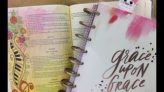 Bible Journaling Flip Through and Faith Planner + Free Printable