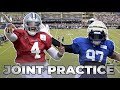 Cowboys Live Joint Practice with The Rams Training Camp