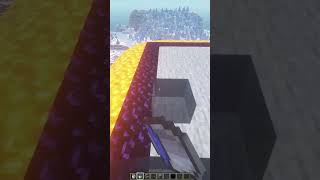 Tower at Different Times (World's Smallest Violin) #shorts #minecraft #shorts