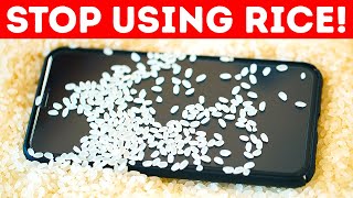 Rice Won't Save Your Wet Phone and 30 Myths We Keep Believing