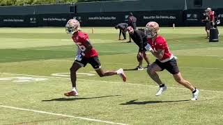 First 49ers practice for Ricky Pearsall, Jacob Cowing and Terique Owens