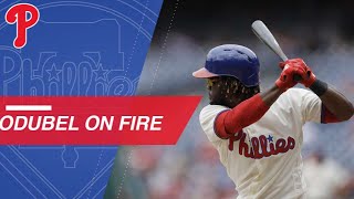 Odubel Herrera belts a homer in 5 straight games