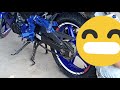 mas malaking gulong ok ba sa yamaha sniper 150 🤔 mat ybena vlog