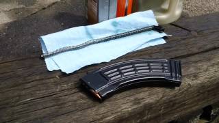 ak-47 aluminum waffle magazine