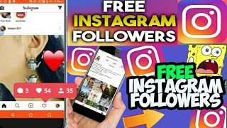 Free Instagram followers | How to get free Instagram followers no human verification