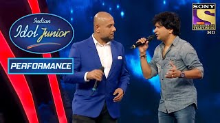 Vishal And KK's Fabulous Performance On 'Tu Aashiqui Hai'! | Indian Idol Junior 2