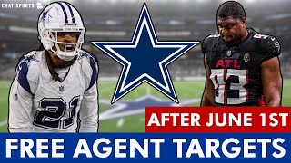 HUGE Cowboys Salary Cap News & Dallas Cowboys Free Agent Targets Post-June 1st F