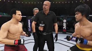 Ip Man vs. Bruce Lee (EA Sport UFC 3) - CPU vs. CPU - Crazy UFC 👊🤪