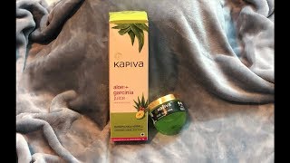 Aloe Vera Gel \u0026 Aloe \u0026 Garcinia Juice Review | Ft. Kapiva Ayurveda