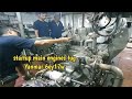 startup main engines tug yanmar 6ey17w 1450rpm