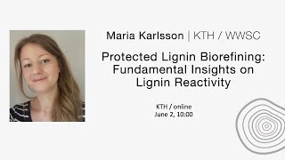 Defense of doctoral thesis – Maria Karlsson, KTH | WWSC 230602