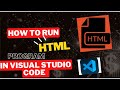 how to run html file in visual studio code|  vs code|html|CodeMagnet